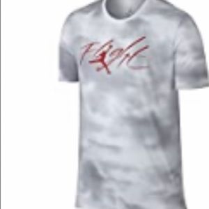 Air Jordan Mens Flight Time Jumpman Logo Shirt